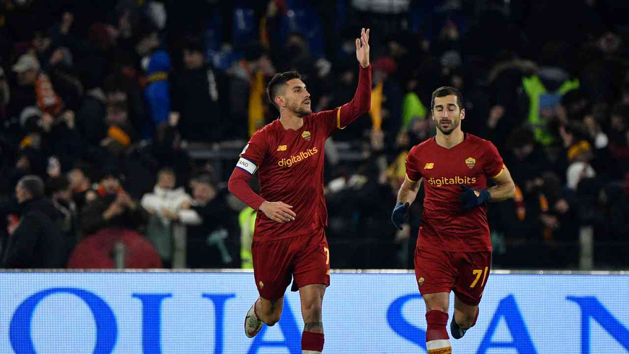 Roma infortunio Pellegrini Lecce Empoli sosta