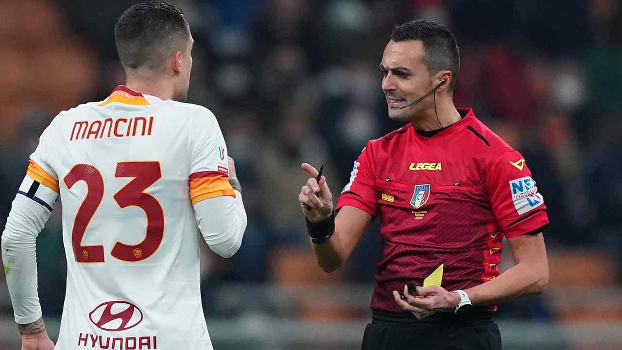 Inter-Roma Brozovic Di Bello Abraham