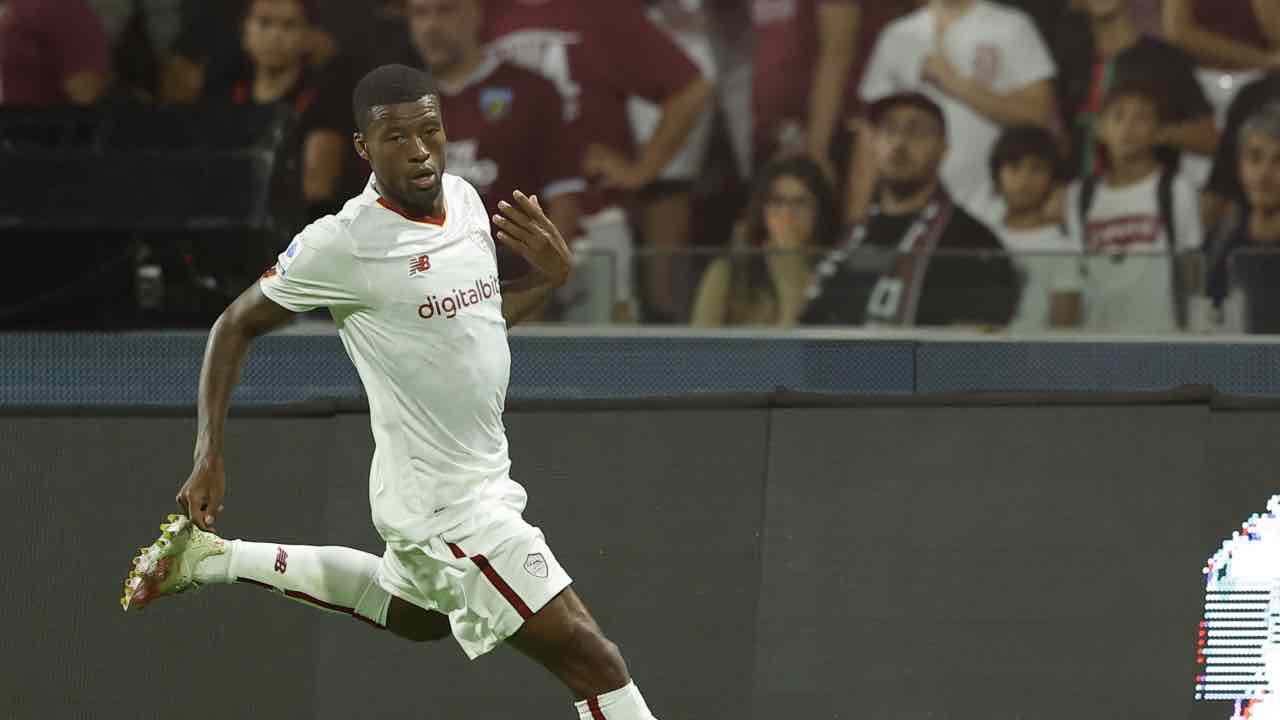 Roma Wijnaldum Infortunio