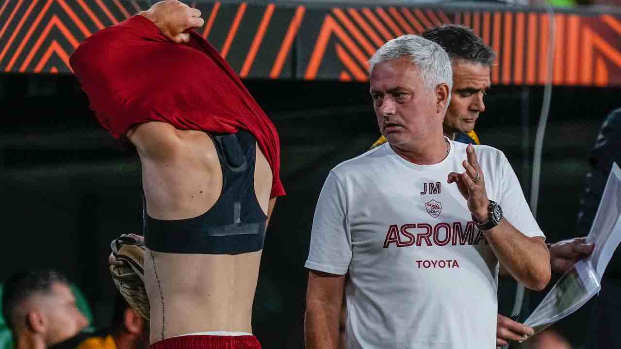 Betis-Roma Infortunio Kumbulla