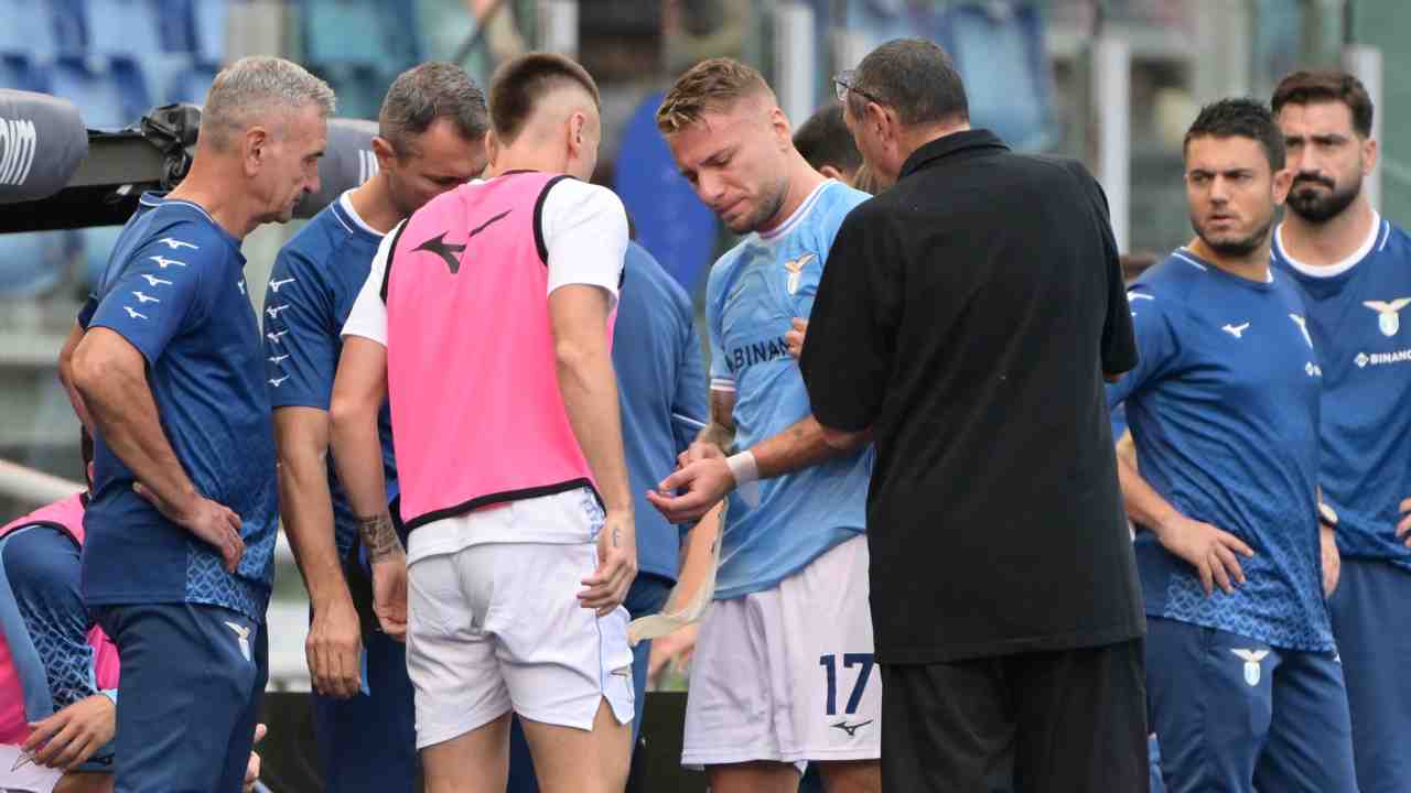 Roma-Lazio, ultim'ora Immobile: la decisione di Sarri