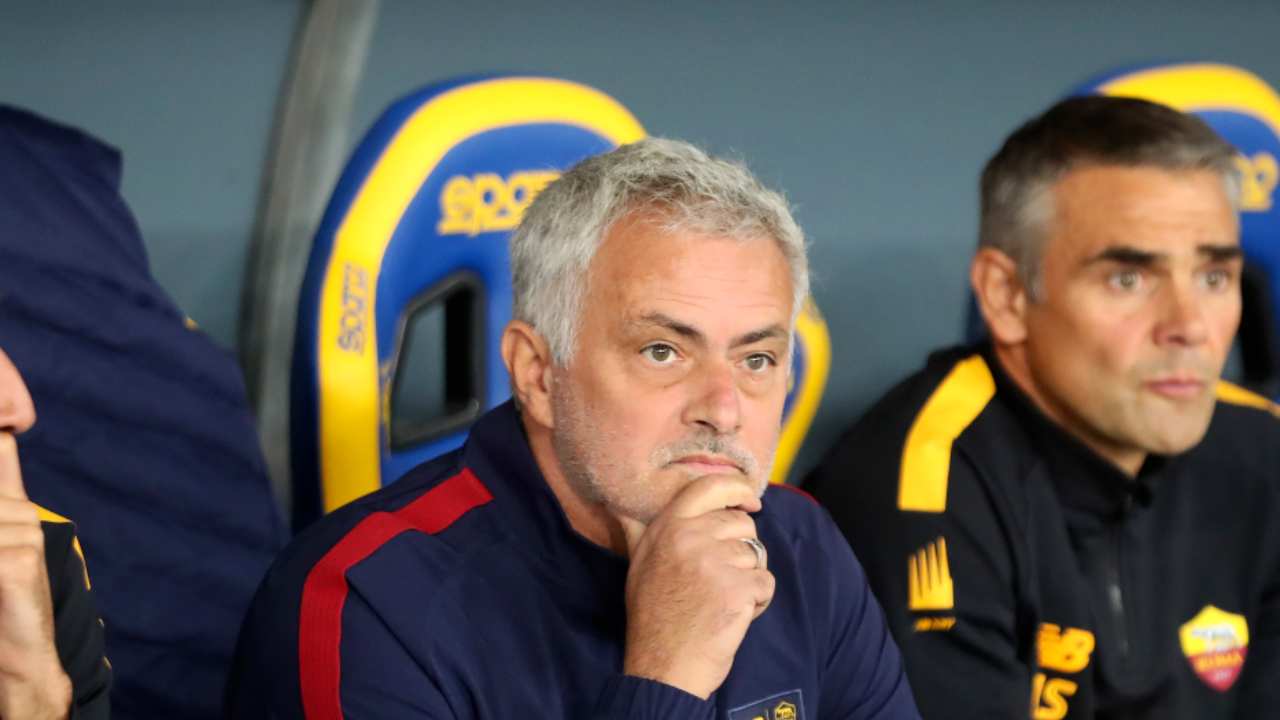 Formazioni ufficiali Sassuolo Roma Mourinho