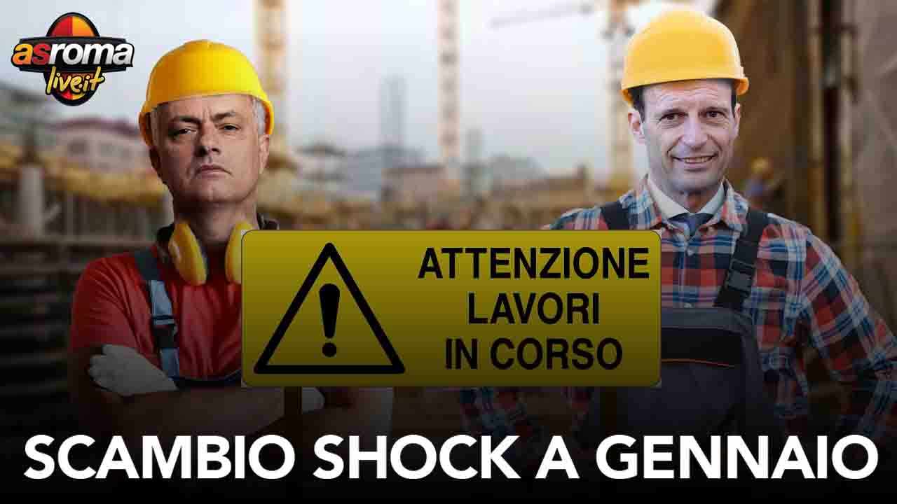Calciomercato Roma, assist Juventus 🚨 per Mourinho: scambio 🔁 immediato