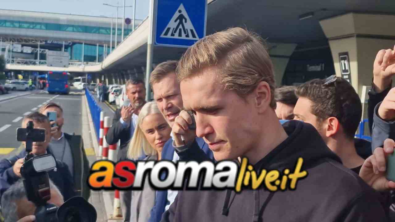 Roma, ecco Solbakken: visite mediche e firma - VIDEO