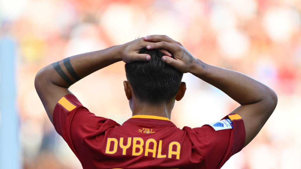 Roma, infortunio Dybala: annuncio ufficiale