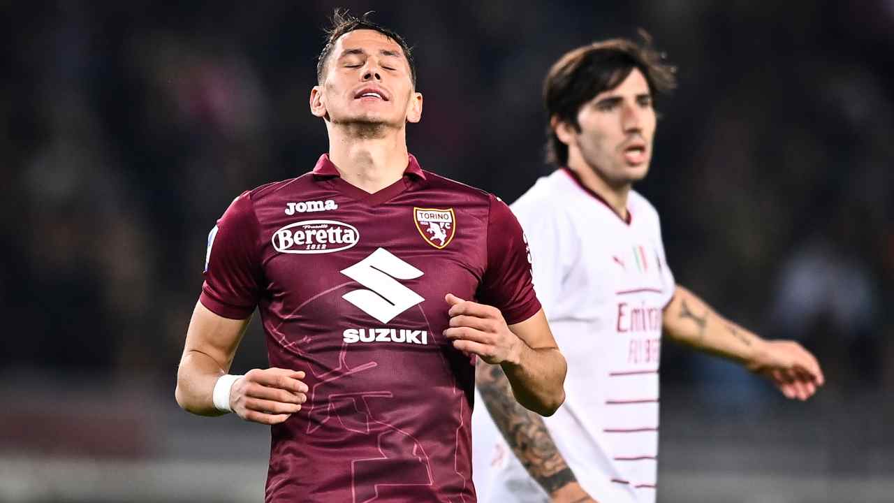 Infortunio in allenamento, salta anche Roma-Torino: torna nel 2023