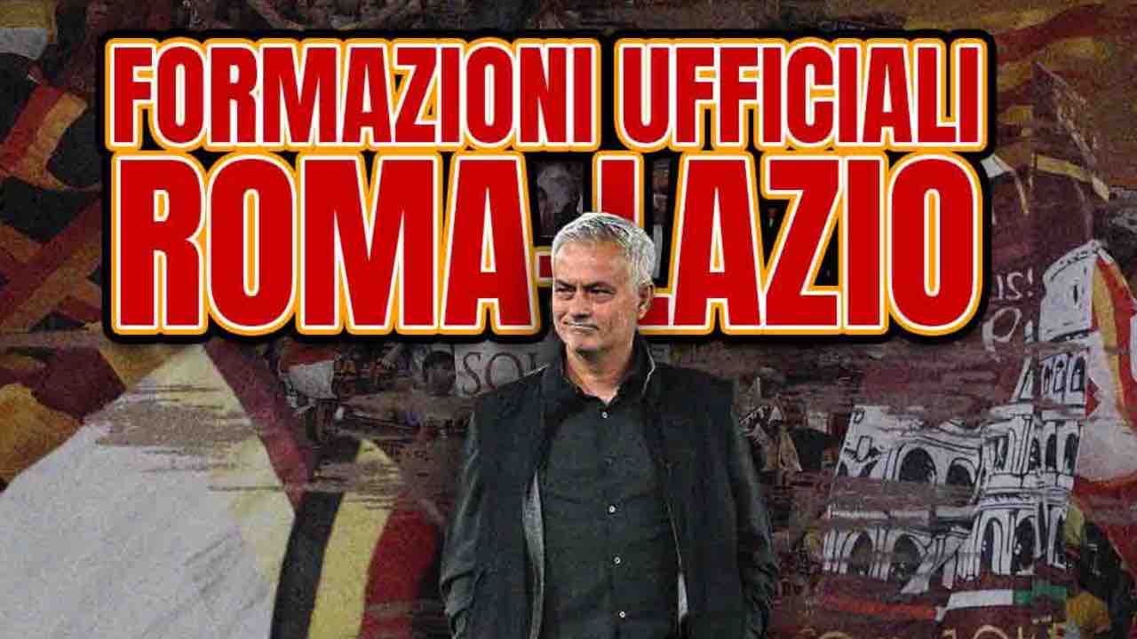 Formazioni ufficiali Roma-Lazio: novità in mediana, la decisione su Zaniolo
