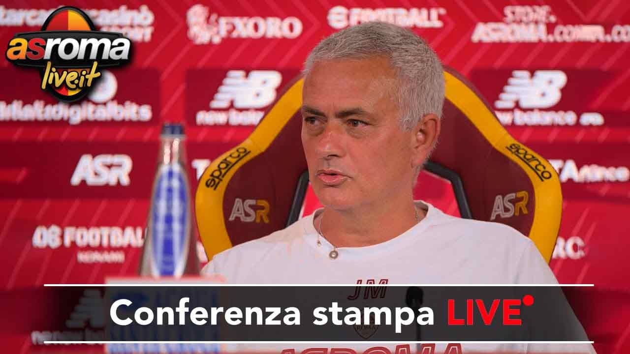 Sassuolo-Roma: conferenza stampa José Mourinho