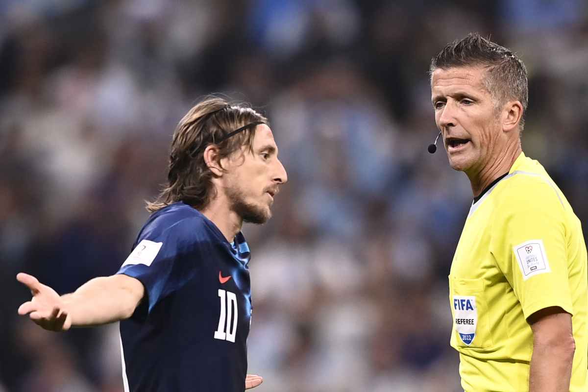 Modric come Mourinho 💥 : Orsato 🗣 "disastro" Mondiale 