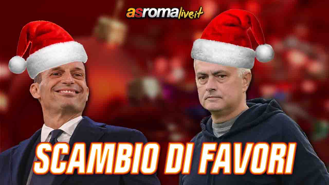 Calciomercato Roma, nuovo ribaltone: alleanza Mourinho-Allegri
