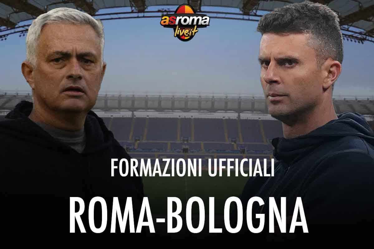 Roma-Bologna, le formazioni ufficiali