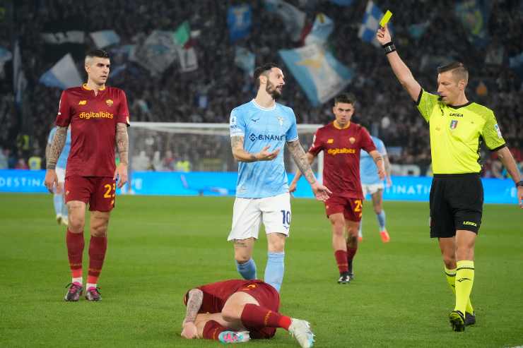 Moviola Lazio-Roma: Massa "inadeguato", graziato Cataldi