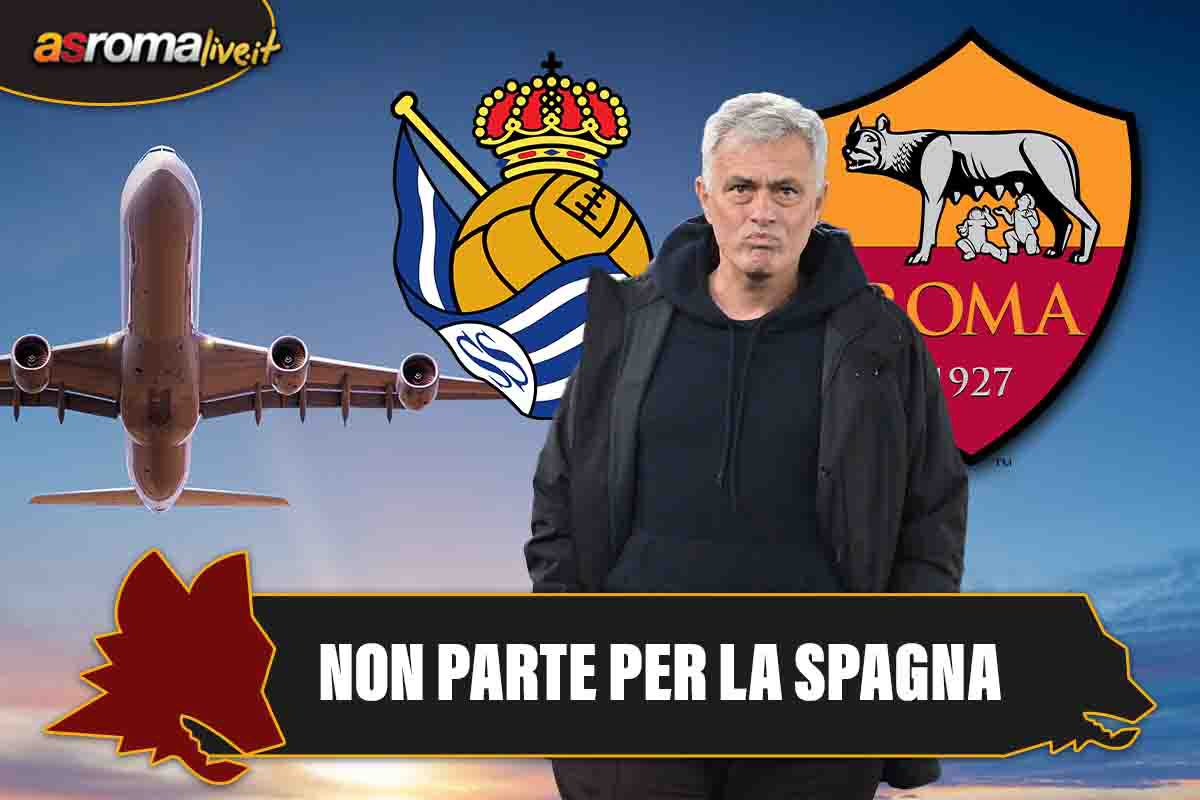 Real Sociedad-Roma, tegola per Mourinho