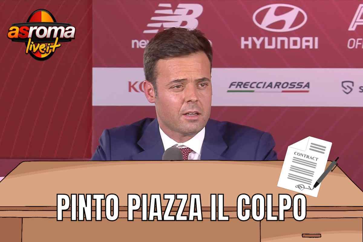 Calciomercato Roma, offerta più alta e firma: Pinto piazza il colpo