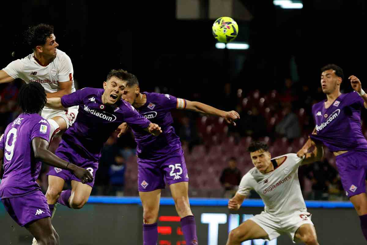 Fiorentina-Roma, accenno di rissa al 120': partita la caccia all'uomo