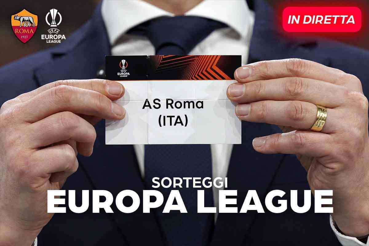 DIRETTA Sorteggio Europa League, ecco il girone della Roma