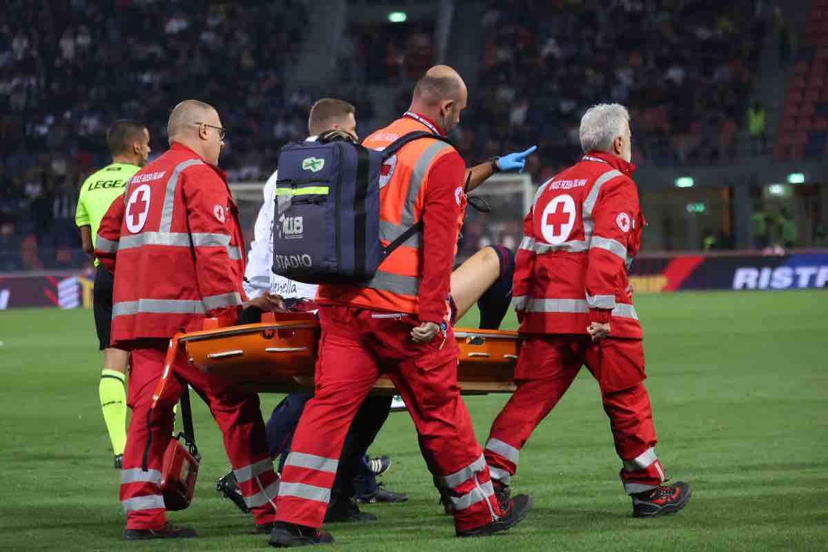 Infortunio al ginocchio, esce in lacrime: miraggio Roma