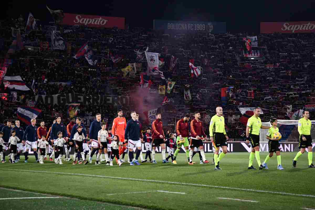 BolognaRoma, scontri fuori allo stadio prima della gara
