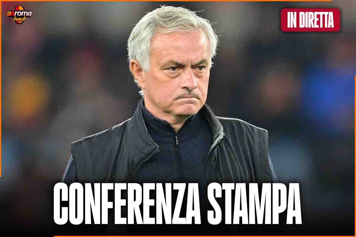 Juventus-Roma, la conferenza stampa di Mourinho | LIVE