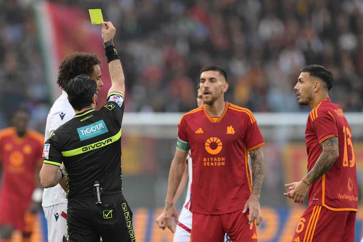 Roma-Bologna, "tombola" Maresca: gialli assurdi e manca un rosso