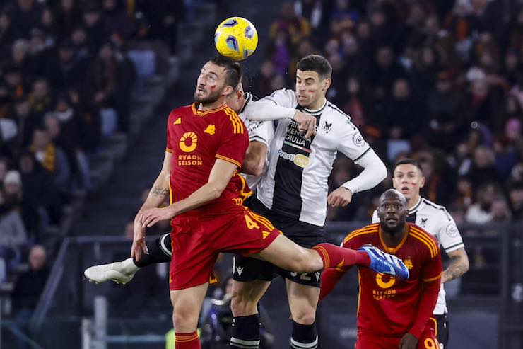 Probabili formazioni Udinese-Roma