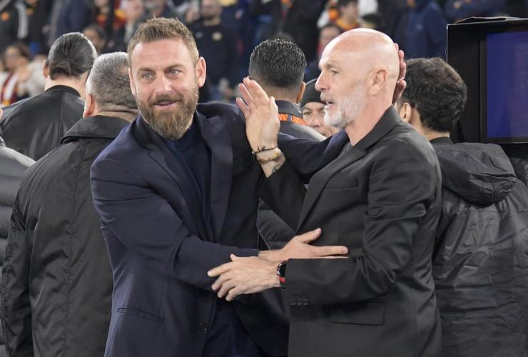 Daniele De Rossi Stefano Pioli