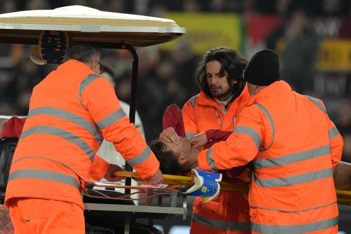 Infortunio muscolare, ha chiesto il cambio: Roma a rischio