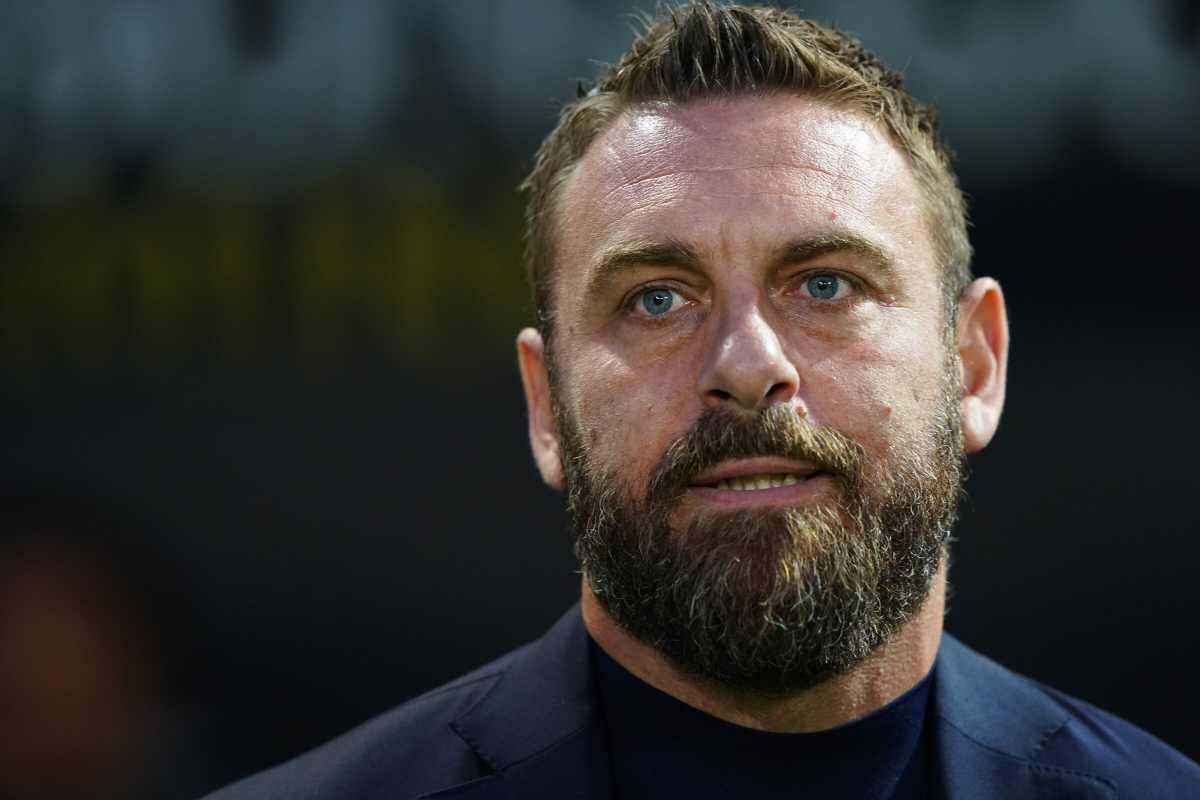 De Rossi in conferenza stampa 