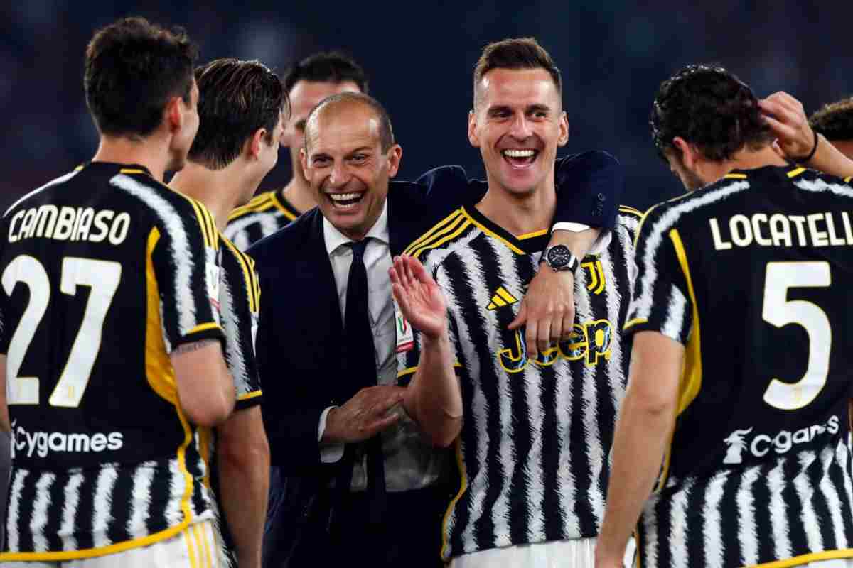 Lascia la Juve da campione: se ne va nella Capitale