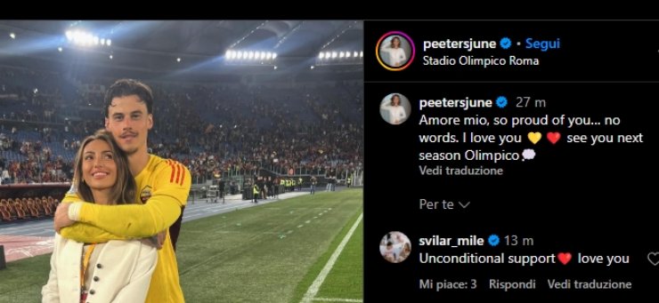 Resta alla Roma: lo spoiler della fidanzata