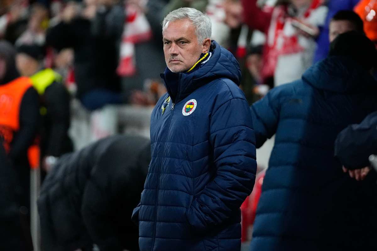 José Mourinho, ex allenatore della Roma ora al Fenerbahçe