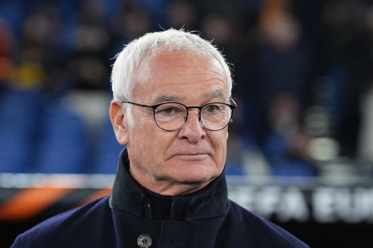 Claudio Ranieri all'Olimpico