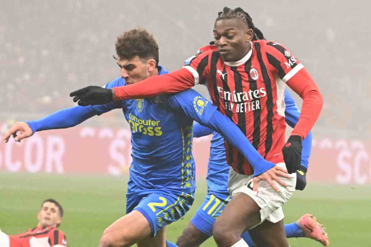 Saba Goglichidze in azione contro il MIlan