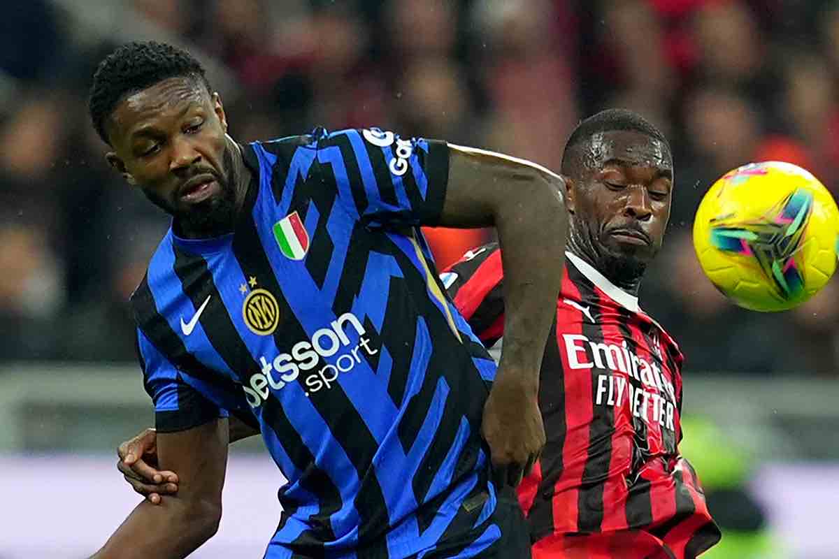 Thuram a contrasto con Tomori