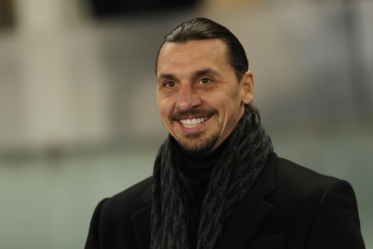 Zlatan Ibrahimovic sorridente