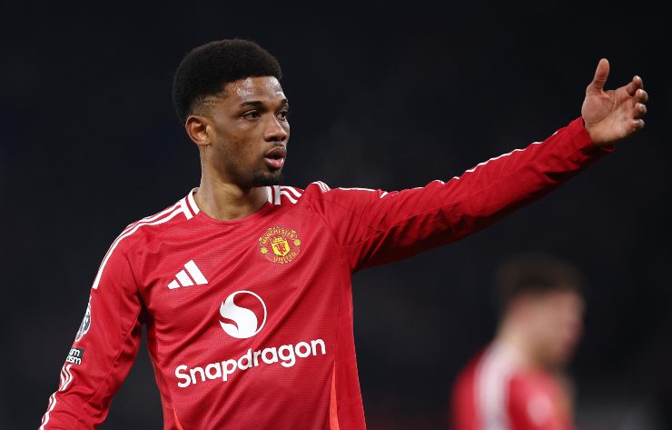 Amad Diallo, giovane attaccante del Manchester United 