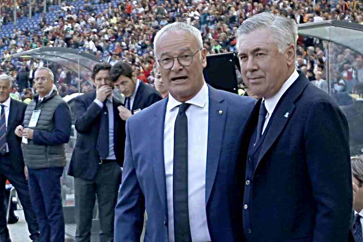 Ranieri e Ancelotti