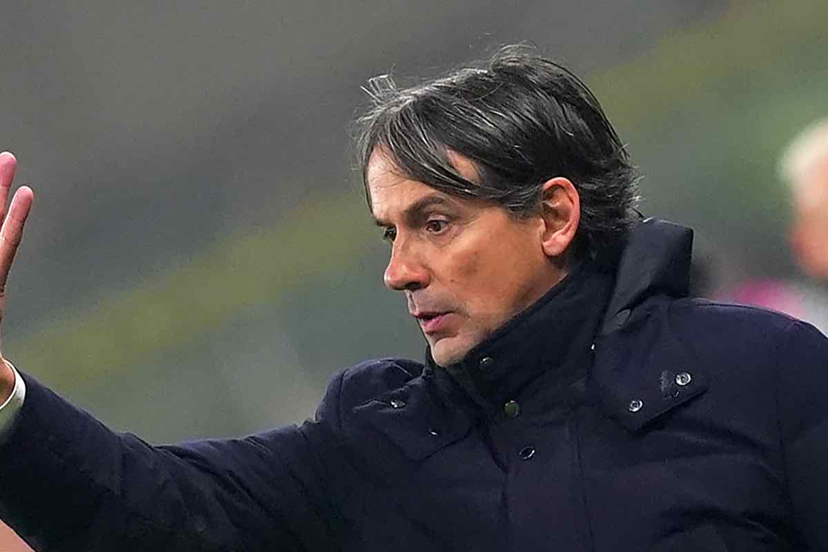 Inzaghi piuttosto contrariato in panchina