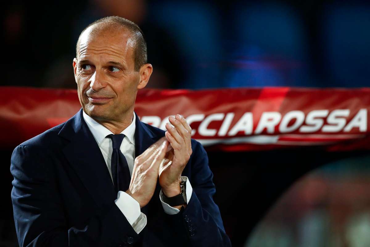 Massimiliano Allegri ai tempi della Juve