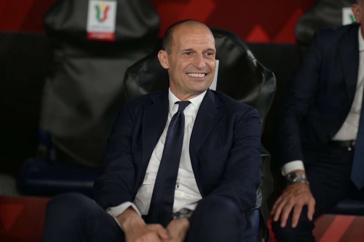 Allegri sorride 