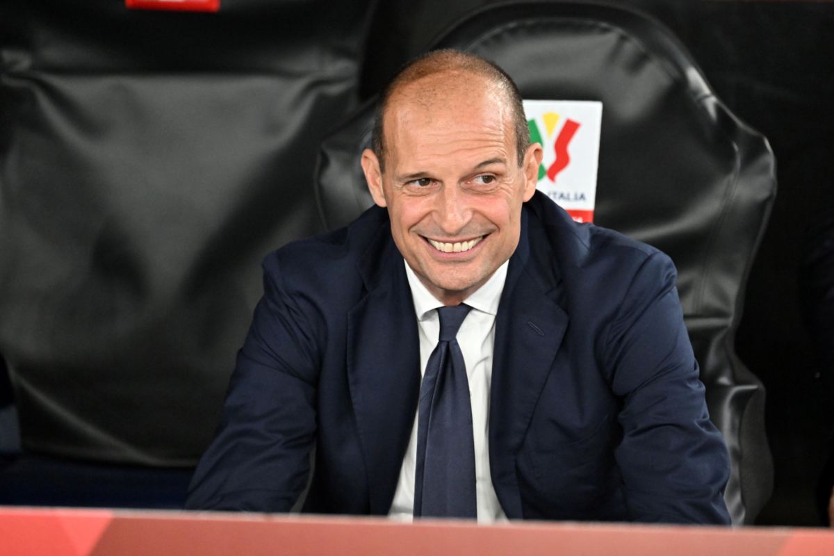 Allegri sorride 