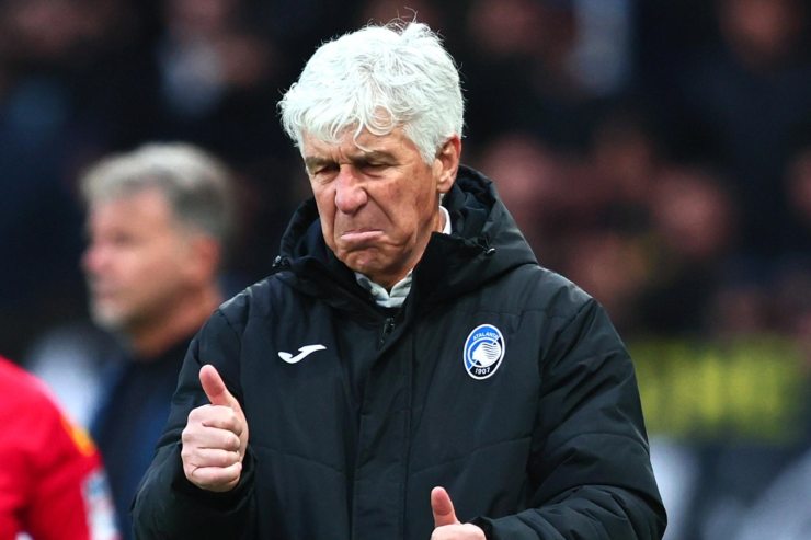 Gian Piero Gasperini approva una decisione arbitrale