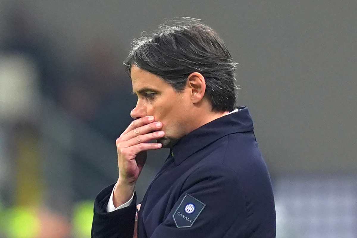 Simone Inzaghi preoccupato