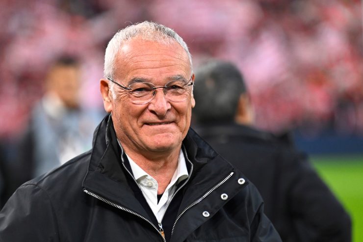 Ranieri sorridente 
