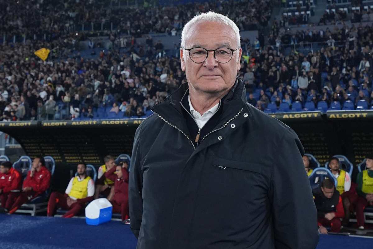 Ranieri in panchina 