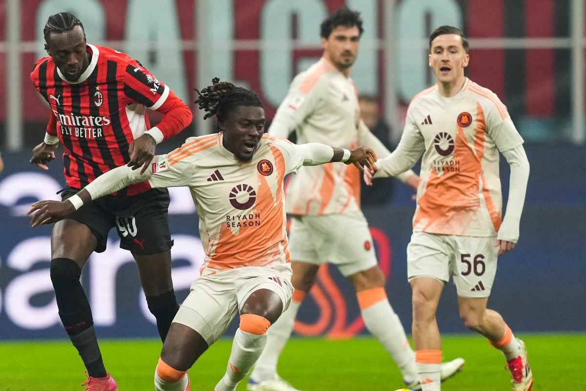 Tammy Abraham in Milan-Roma