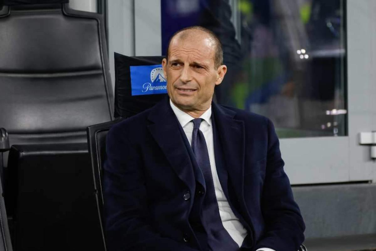 Massimiliano Allegri in panchina