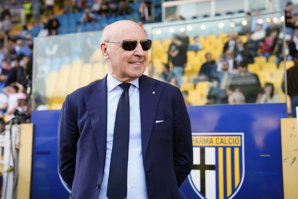 Un sorridente Beppe Marotta, presidente dell'Inter