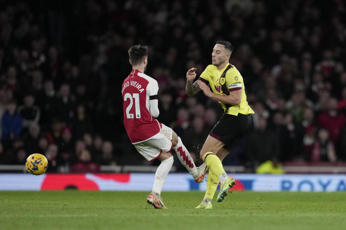 Josh Brownhill, attaccante inglese del Burnley 