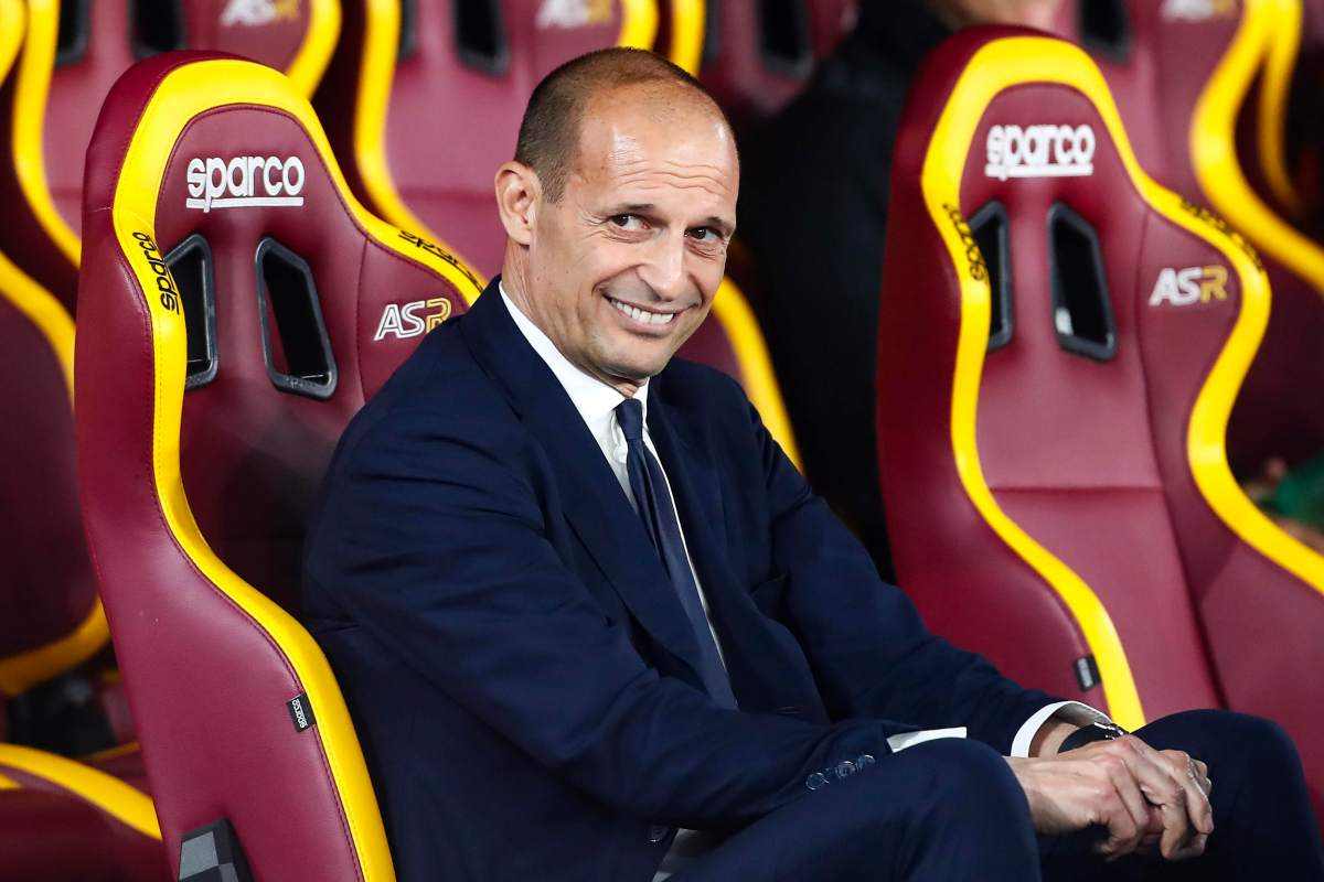 Allegri sorride 